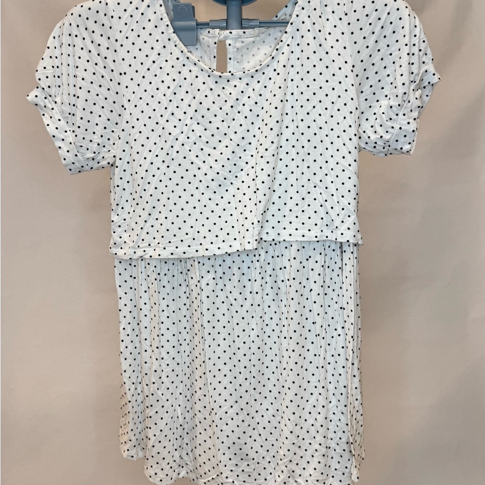 Hello Mia Nursing Maternity Polka Dot Top